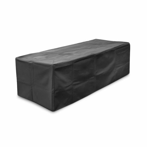 Durable Rectangular Canvas Fire Pit Cover by The Outdoor Plus, designed to protect outdoor fire pits from the elements