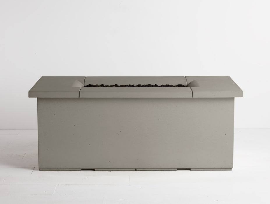 Nori variant of the Firetable by Solus Decor, exuding elegance with its minimalist design and functional warmth.