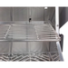 Built-in Grill featuring a sturdy metal rack