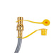 Gas Hose with Quick Disconnect Feature from Real Flame Conversion Kit G0002-03 in white background