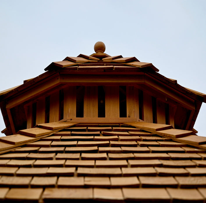 cupola of 10′ Bayside Gazebo with Screen Kit