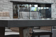 Sonoma Dining/Workshop Table with glass cover around