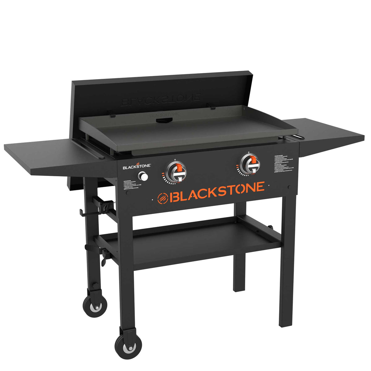 Blackstone 28in Griddle Station with Hard Cover Outdoor Cooking Powerhouse Backyard Oasis