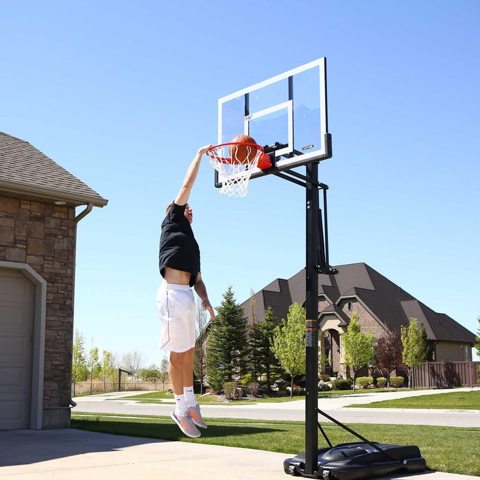 Lifetime 54-Inch Polycarbonate Basketball Hoop - Adjustable Height ...