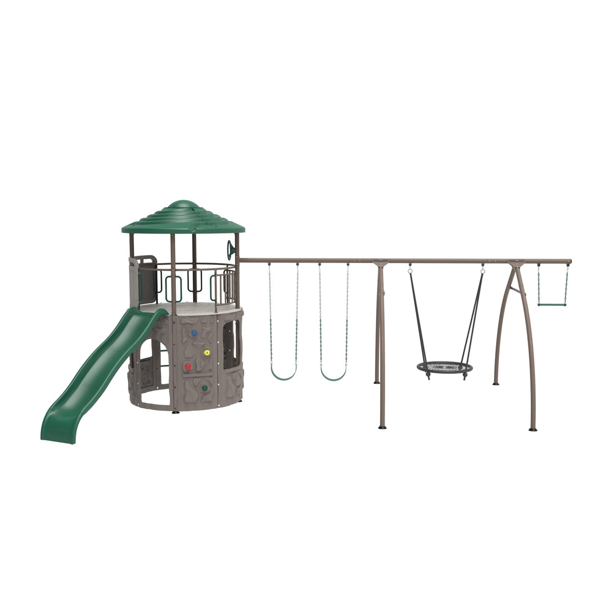 Lifetime Adventure Tower Playset Outdoor Fun for Ages 312 — Backyard
