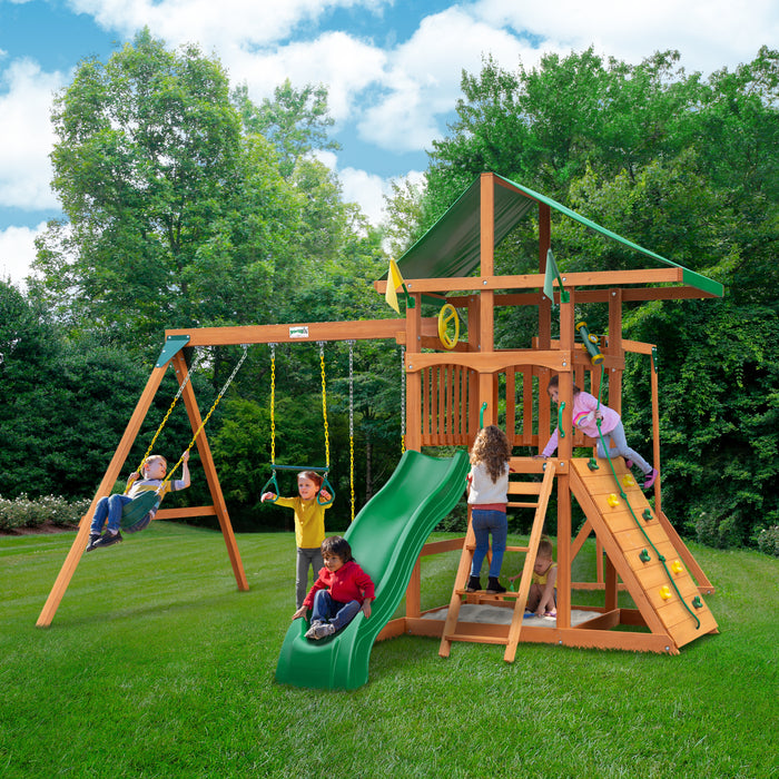 Gorilla Playsets Outing Swing Set: Monkey Bars More Order Now
