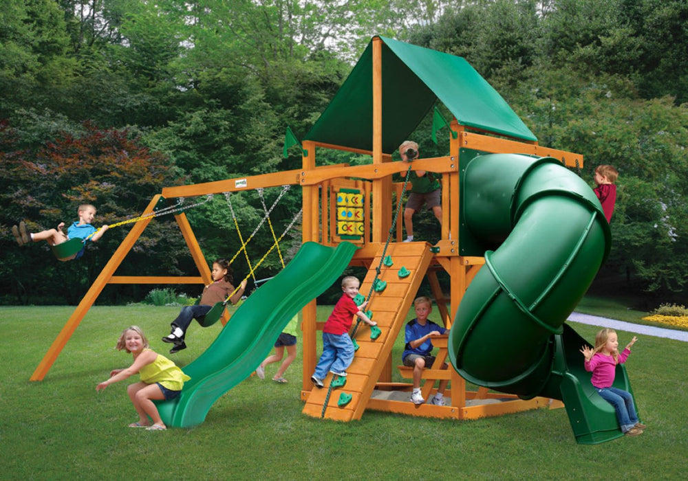 Gorilla Playsets Playset With Tube Slide Gorilla Playsets