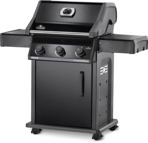 Angled view of Napoleon Grills Rogue® 425 3-Burner Gas Grill