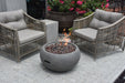 Modeno Fire Table on a patio