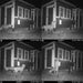 Nighttime security image capturing a Large OverEZ Chicken Coop with a visiting fox, highlighting the coop's protective features.