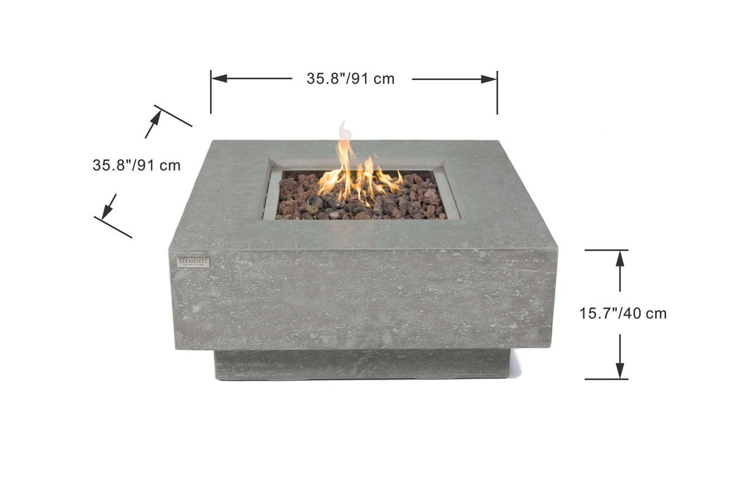 OFG103 Manhattan Fire Table Dimensions