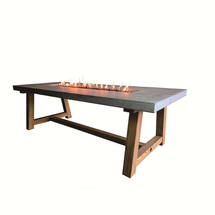 OFG201 Sonoma Dining Table with Flame