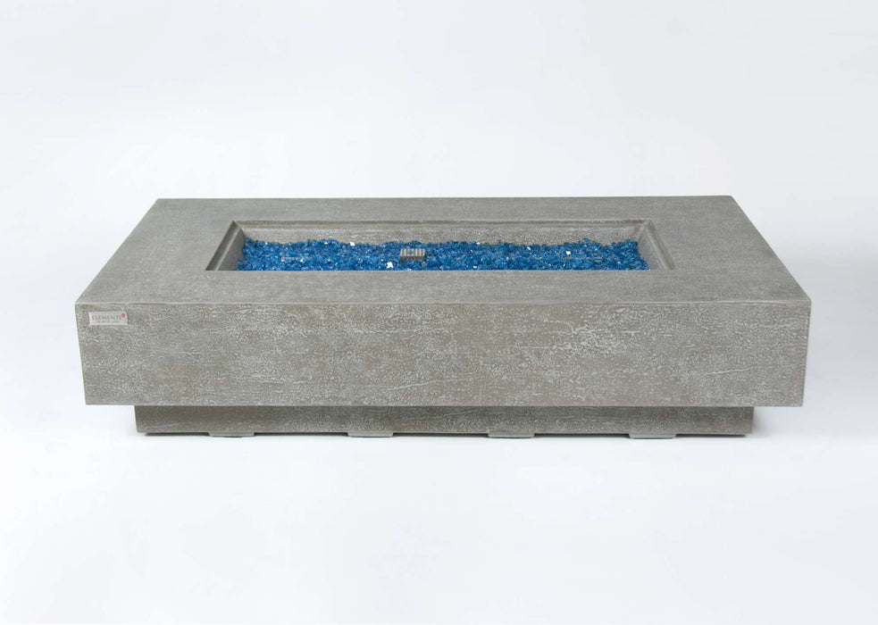 Elementi Plus Riviera Rectangular Concrete Fire Pit