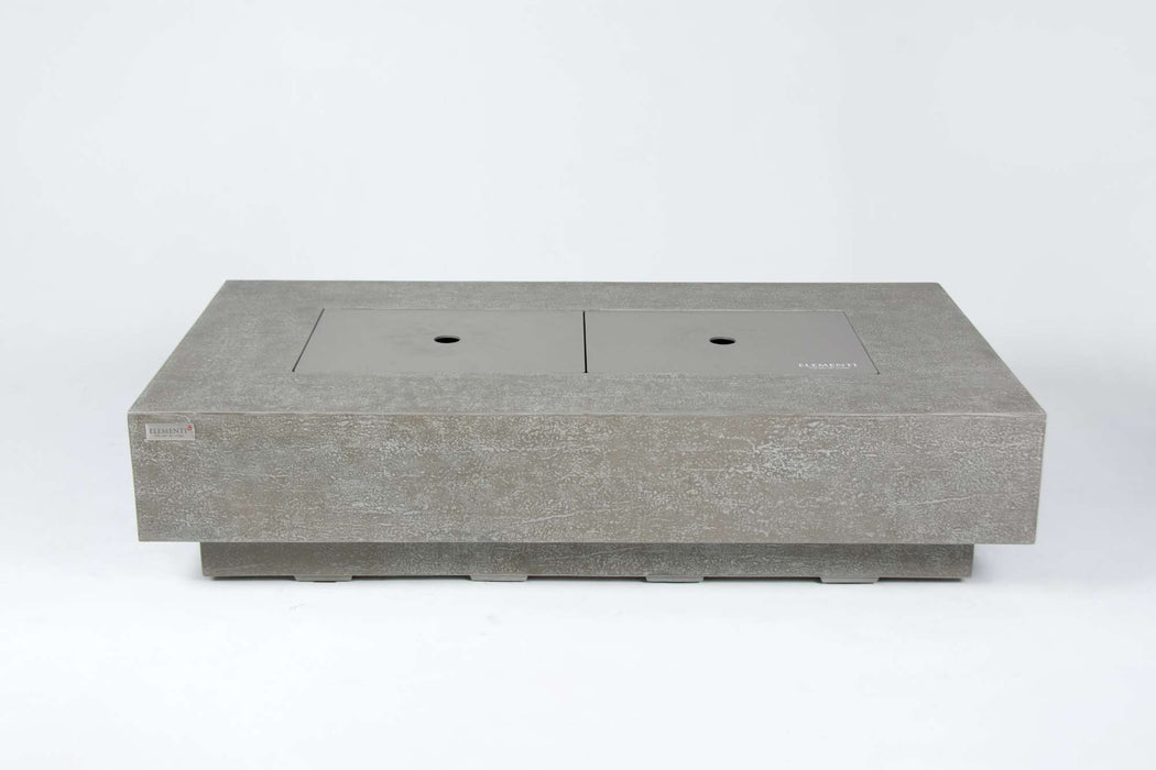 Elementi Plus Riviera Rectangular Concrete Fire Pit