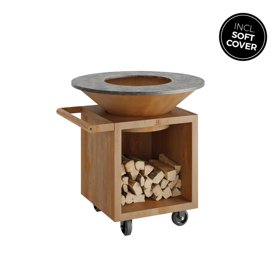 OFYR Classic Storage Corten 100 PRO - Upgrade Outdoor Cooking ...