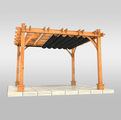  Isolated display of Outdoor Living Today Pergola with Retractable Canopy 8×10 on a neutral background.