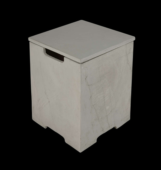 Elementi Plus Meteora Rectangular Concrete Fire Pit Table