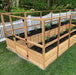 Garden in a Box with Deer Fence 8 x 16 with plants