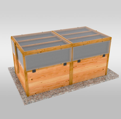 Greenhouse with Garden in a Box 6×3 product image