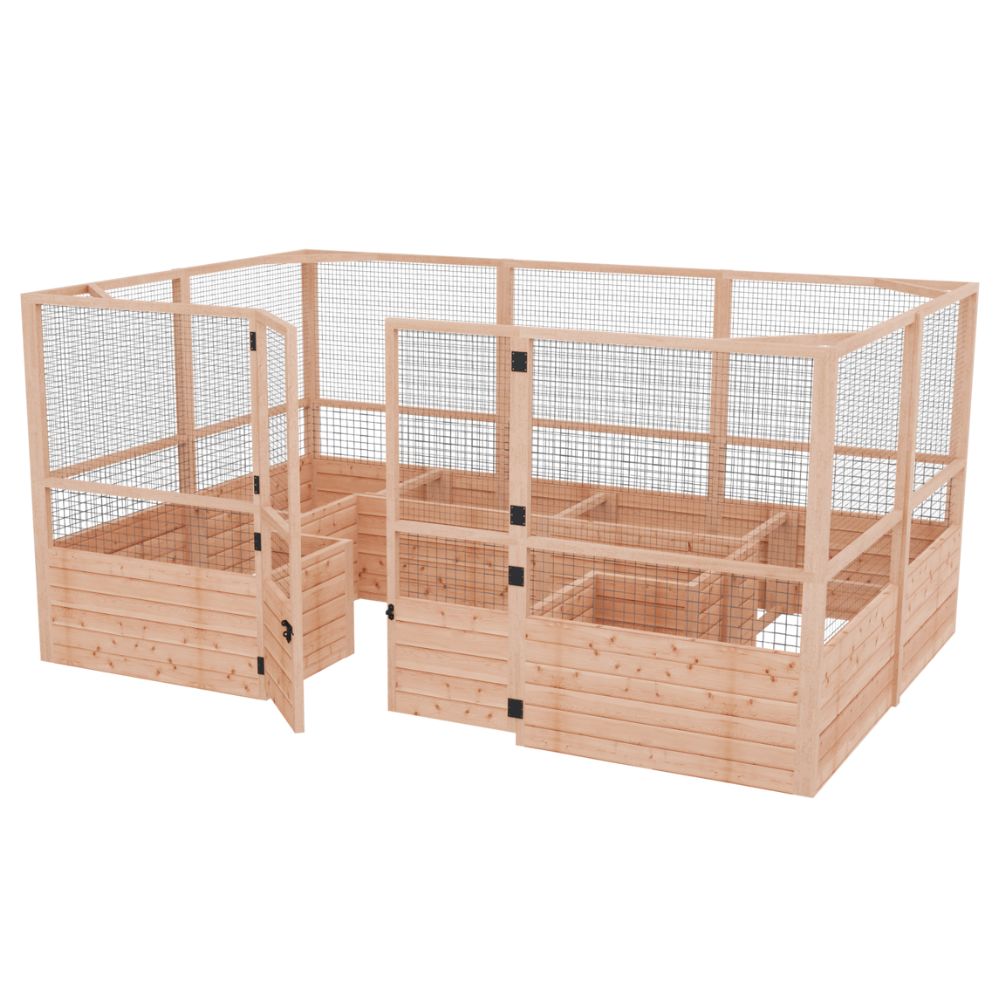 product image of Garden in a Box with Deer Fence 12×8