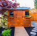 front view of Cabana Garden Shed 9×6 