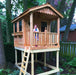 6x9 Sunflower Playhouse & Sandbox with a kid