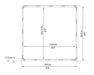 Canopia_Greenhouses_Accessories_Base_Kit_8x8_Dimensions