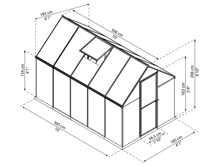 Canopia_Greenhouses_Mythos_6X10_Dimensions