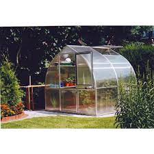 Hoklartherm Riga Greenhouse 2S opened door