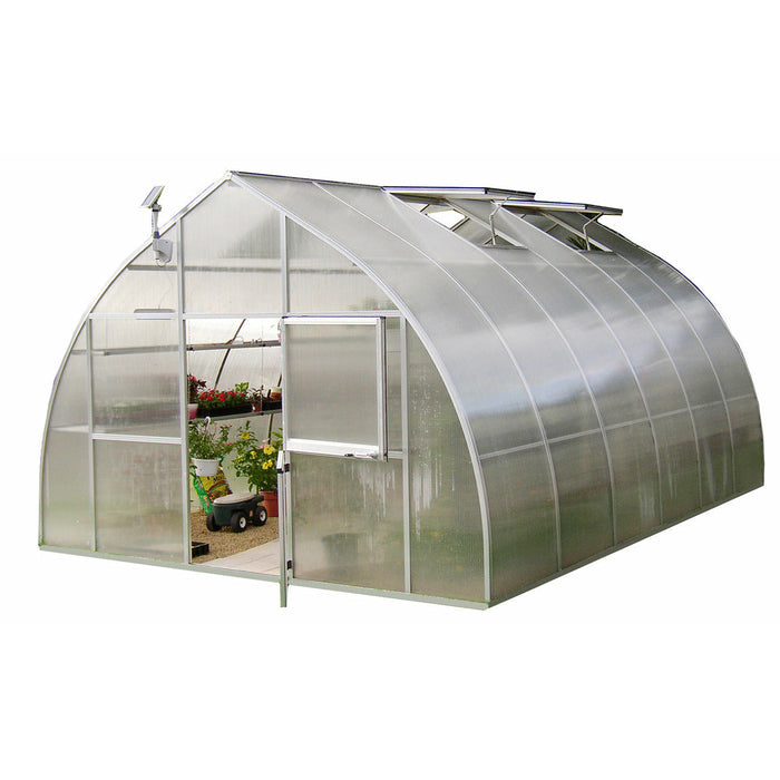 Exaco Riga XL 5 Greenhouse on a white background