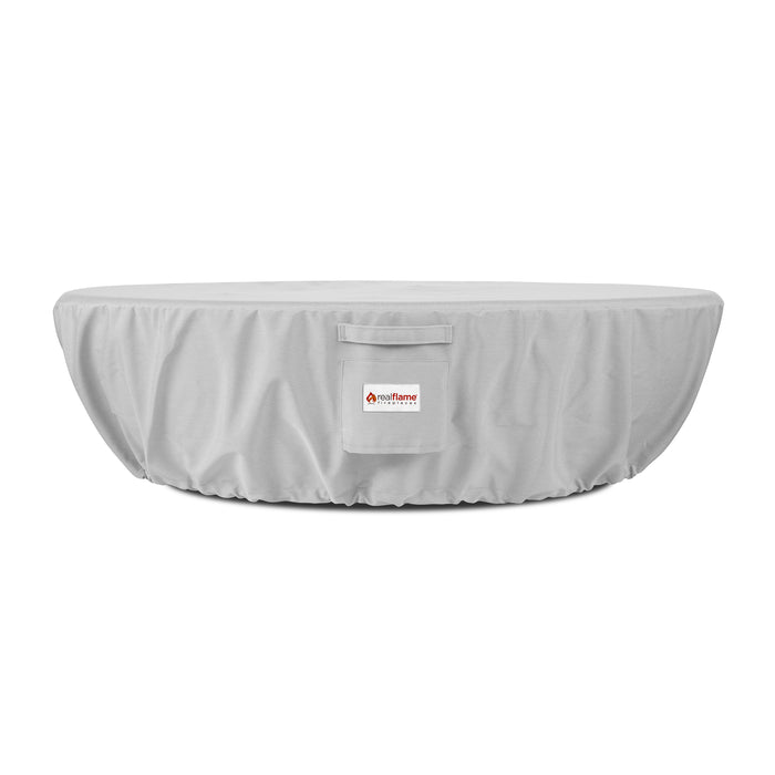Riverside Oval Fire Bowl Storage Cover A590 with secure-fit design in white background