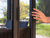 Screen door operation and close up for the 12x14 siena hard top gazebo