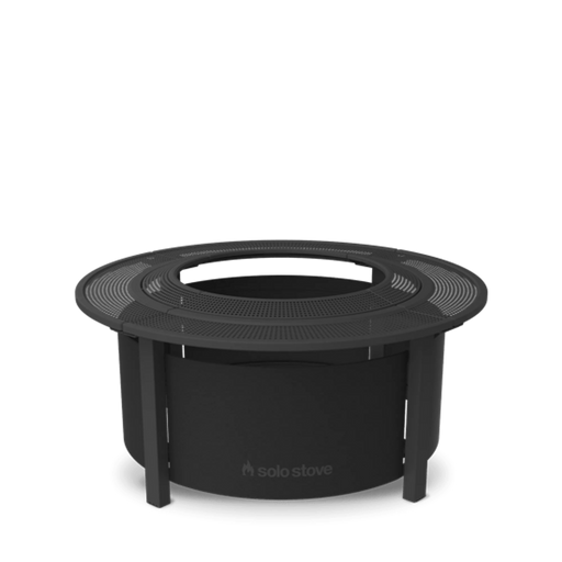 Small Fire Pit Surround Solo Stove on white background.
