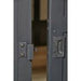 Close-up of the lock on the Sojag Charleston Solarium door
