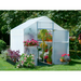Solexx Garden Master 8'x24'x8'9" - DELUXE_outside_with_flowers_