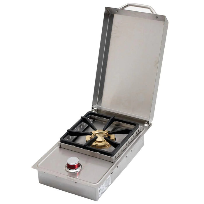 BBQ18852P Flat Side Burner on white surface