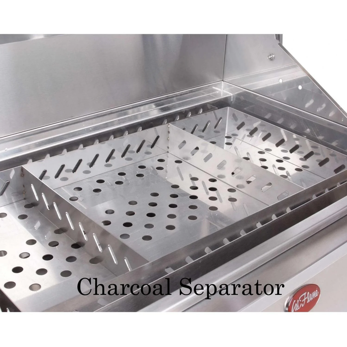 Cal Flame 32 inch Grill charcoal separator