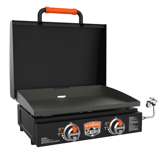 Opened tabletop grill 22in