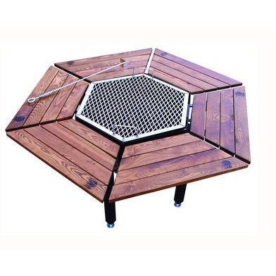 The Jag Six Fire Pit Grill product image