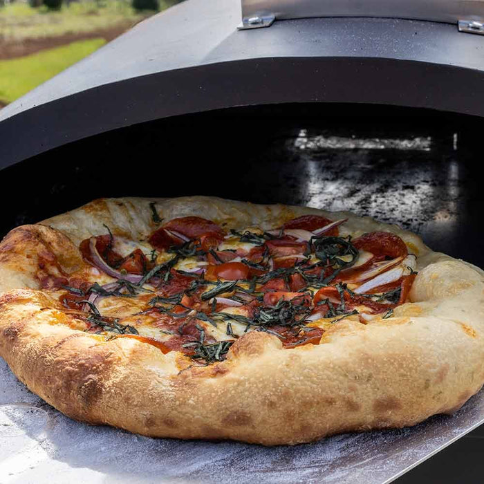 Timber Complete Oven Cook Kit cooked pizza