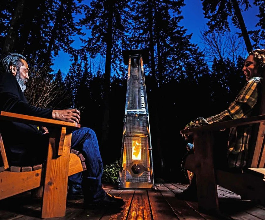 Big Timber Elite® Patio Heater at night