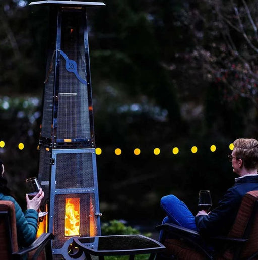 Big Timber Elite® Patio Heater with a couple