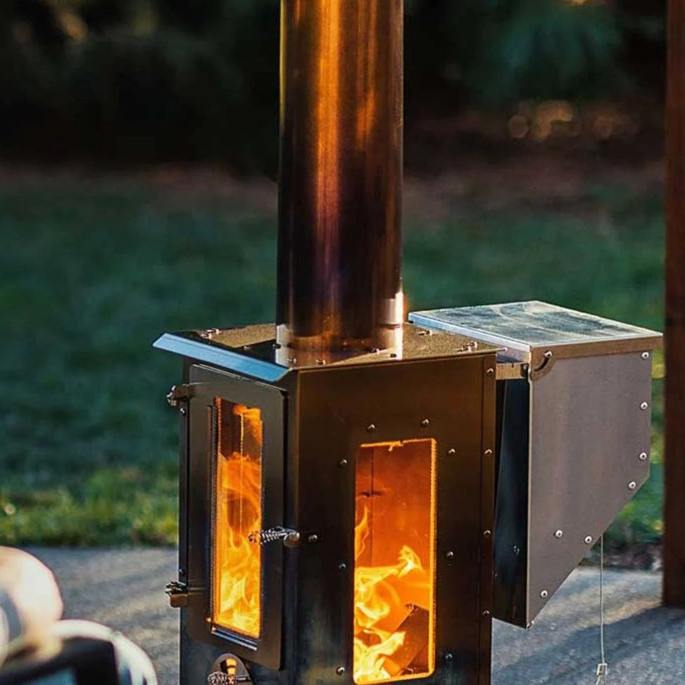 Pellet Heater Wood Stove For Patio Large Outdoor Fireplace Patio
