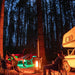 Timber Stoves Big Timber® Patio Heater used in the middle of the woods