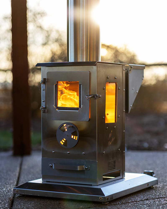 Timber Stoves Lil’ Timber Elite® Patio Heater outdoor
