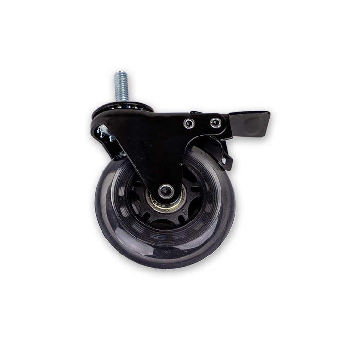 Timber Stoves Heater Caster Wheels Set in white background