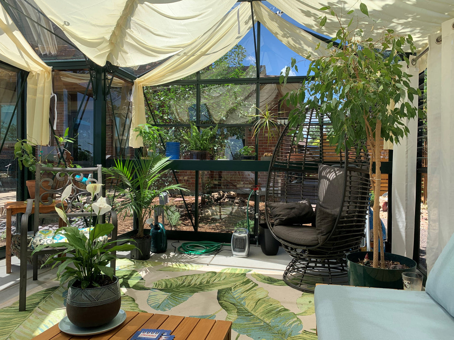 Exaco Janssens Royal Victorian Orangerie Greenhouse | Backyard Oasis