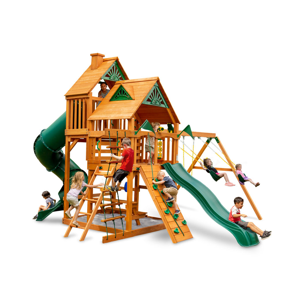 Wooden Playsets A Natural Choice For Development — Backyard Oasis