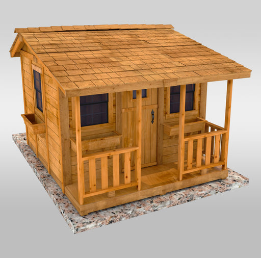 product image of Cozy Cabin Playhouse Kit 7×9