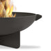 Anson fire pit steel construction detail close up powder coat finish